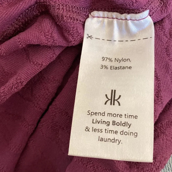 Krimson Klover sz L/XL base layer 1/2 zip thumb holes excellent pre owned cond - Picture 8 of 9